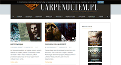 Desktop Screenshot of carpenoctem.pl