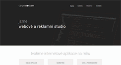 Desktop Screenshot of carpenoctem.cz